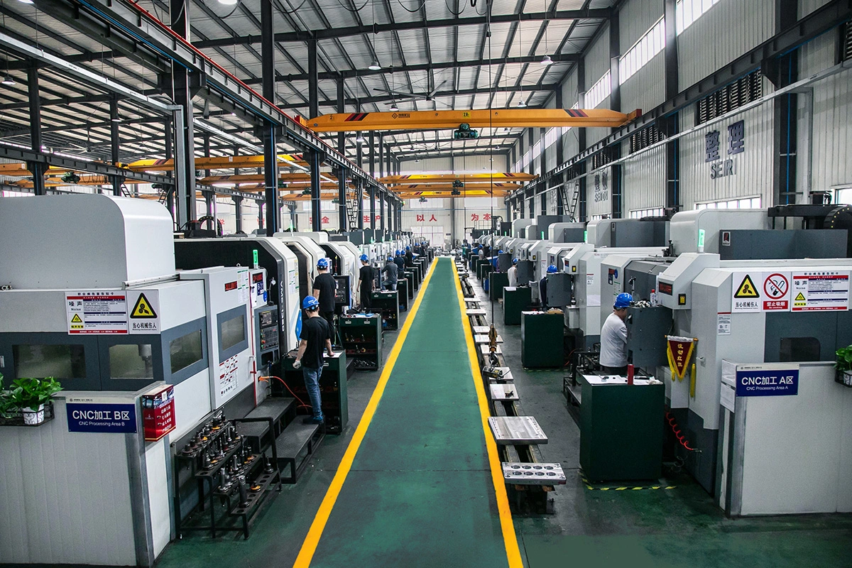 帅钢模架CNC加工区